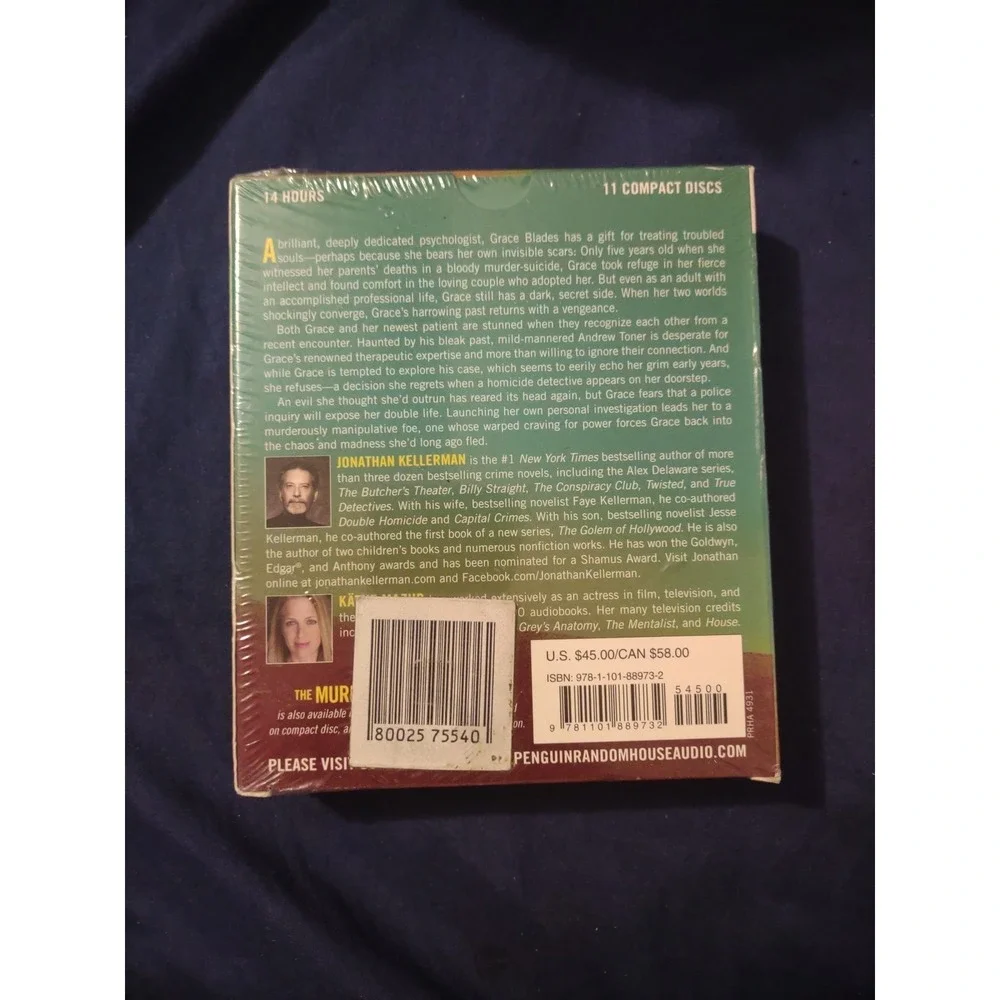 Jonathan Kellerman - The Murderer's Daughter,‎ Audio Book, Sealed Mystery